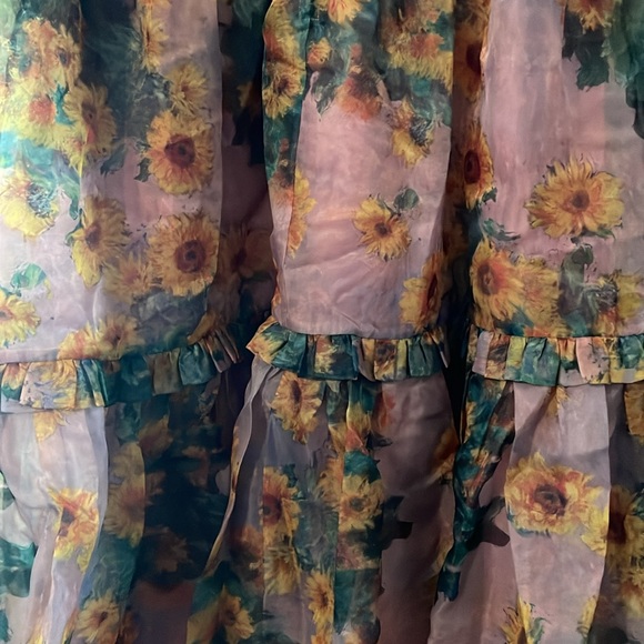 Selkie Monet Sunflower Dreamgirl Dress - Picture 11 of 13